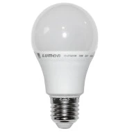 Λάμπα led A60 αχλάδι E27 ισχύος 10W 230V 6200k ψυχρό λευκό φως 860 lumen με ματ κάλυμμα