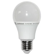 Λάμπα led A60 αχλάδι E27 10W 230V 3000k θερμό λευκό φως 830 lumen λευκό σώμα ματ γυαλί
