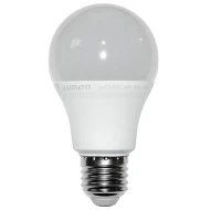Λάμπα led A60 αχλάδι E27 ισχύος 10W 230V 4000k ενδιάμεσο λευκό φως 1000 lumen λευκό σώμα ματ γυαλί