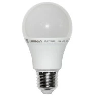 Λάμπα led A60 αχλάδι E27 12W 230V 6200k ψυχρό λευκό φως 1240 lumen λευκό σώμα ματ γυαλί
