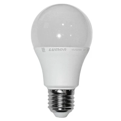Λάμπα led A60 αχλάδι E27 ισχύος 12W 230V 3000k θερμό λευκό φως 1160 lumen λευκό σώμα ματ πλαστικό κάλυμμα Λάμπα led A60 αχλάδι E27 ισχύος 12W 230V 3000k θερμό λευκό φως 1160 lumen λευκό σώμα ματ πλαστικό κάλυμμα