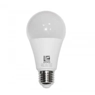 Λάμπα led A60 E27 αχλάδι 15W 230V 6200k ψυχρό λευκό φως 1430 lumen λευκό σώμα ματ κάλυμμα