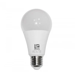 Λάμπα led A60 E27 αχλάδι 15W 230V 6200k ψυχρό λευκό φως 1430 lumen λευκό σώμα ματ κάλυμμα