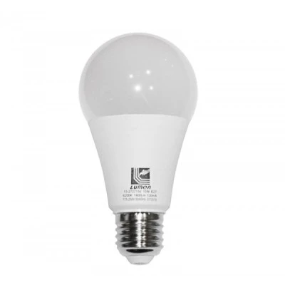 Λάμπα led A60 E27 αχλάδι 15W 230V 6200k ψυχρό λευκό φως 1430 lumen λευκό σώμα ματ κάλυμμα Λάμπα led A60 E27 αχλάδι 15W 230V 6200k ψυχρό λευκό φως 1430 lumen λευκό σώμα ματ κάλυμμα