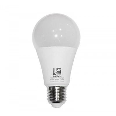Λάμπα led A60 E27 αχλάδι 15W 230V 3000k θερμό λευκό φως 1500 lumen λευκό σώμα ματ κάλυμμα Λάμπα led A60 E27 αχλάδι 15W 230V 3000k θερμό λευκό φως 1500 lumen λευκό σώμα ματ κάλυμμα