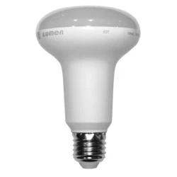 Λάμπα led R80 Ε27 ισχύος 8W 230V 6200k ψυχρό λευκό φως 750Lm τύπου καθρέπτη με ματ κάλυμμα