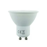 Λάμπα led smd GU10 3W 230V AC μπλε φως δέσμης 38° 230 lumen Ø50mm