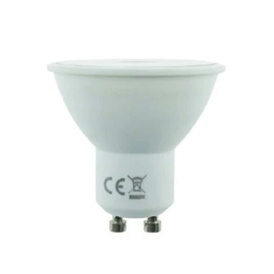 Λάμπα led smd GU10 3W 230V AC μπλε φως δέσμης 38° 230 lumen Ø50mm