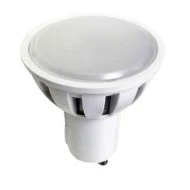 Λάμπα led smd GU10 3W 230V AC 3000k θερμό λευκό φως δέσμης 120° 300lumen Ø50mm