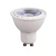 Λάμπα led GU10 6,5W 230V AC ντιμαριζόμενη 6000k ψυχρό λευκό φως δέσμης 38° 540 lumen Ø50mm