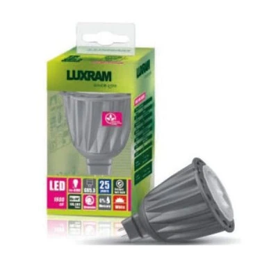 Λάμπα led MR16 8W 12V AC/DC 6400k ψυχρό λευκό φως δέσμης 38° 420lumen Ø50mm Λάμπα led MR16 8W 12V AC/DC 6400k ψυχρό λευκό φως δέσμης 38° 420lumen Ø50mm