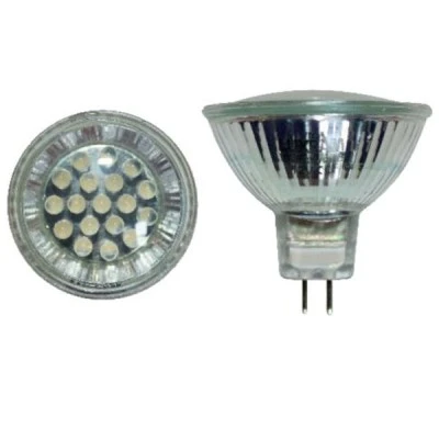 Λάμπα led MR16 GU5.3 0,8W 72lm 12V AC/DC 6400k ψυχρό λευκό φως δέσμης 100° Ø50mm Λάμπα led MR16 GU5.3 0,8W 72lm 12V AC/DC 6400k ψυχρό λευκό φως δέσμης 100° Ø50mm