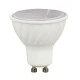 Λάμπα led smd GU10 7W 230V AC ντιμαριζόμενη 4000k ενδιάμεσο λευκό φως δέσμης 100° 540 lumen Ø50