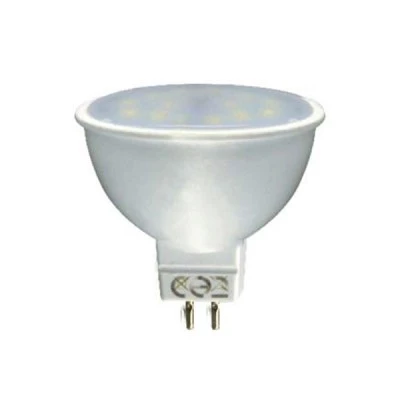 Λάμπα led MR16 7W 12V AC/DC 6000k ψυχρό λευκό φως δέσμης 120° 555lumen Ø50mm