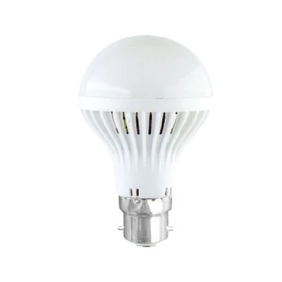 Λάμπα led A60 αχλάδι B22 6W 230V 3000k θερμό λευκό φως δέσμης 180° 400 lumen 20000h