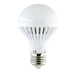 Λάμπα led A70 αχλάδι E27 8W 230V 6000k ψυχρό λευκό φως δέσμης 180° 640 lumen 20000h