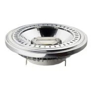 Λάμπα led AR111 G53 15W 230V ντιμαριζόμενη 4000k ενδιάμεσο λευκό φως δέσμης 40° 730lm