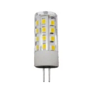 Λάμπα led G4 κυλινδρική 5W 12V AC/DC 4000k ενδιάμεσο λευκό φως δέσμης 360° 410lumen