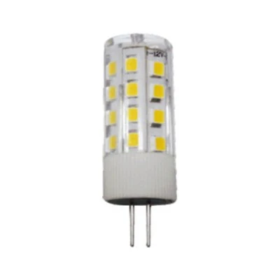 Λάμπα led G4 κυλινδρική 5W 12V AC/DC 6000k ψυχρό λευκό φως δέσμης 360° 420lumen