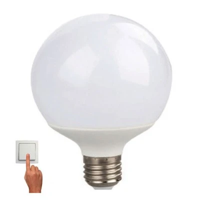Λάμπα led G95 globe 10W Ε27 6000k ψυχρό λευκό φως με δυνατότητα ρύθμισης της έντασης φωτός