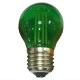 Λάμπα led filament σφαιρική Ø45mm Ε27 4W 230V πράσινο φως 30000h