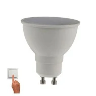 Λάμπα led GU10 5W με δυνατότητα αλλαγής της απόχρωσης του φωτός από 3000k έως 6000k