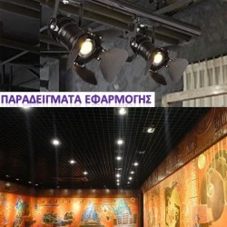 Λάμπα led PAR38 E27 18W 230V 6500k ψυχρό λευκό φως δέσμης 60° 1150lm