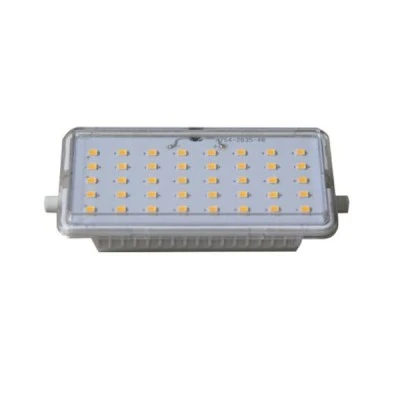 Λάμπα led για προβολείς ιωδίνης R7s 118mm 12W 230V 6000k ψυχρό λευκό φως δέσμης 180° 1160lm