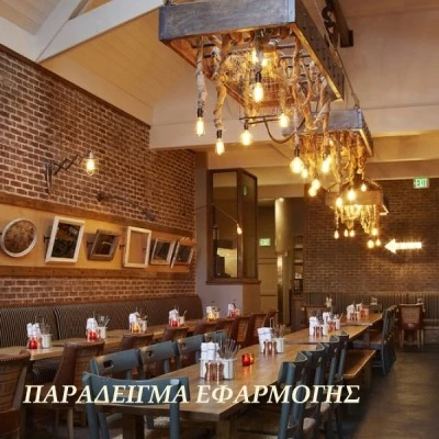 Λάμπα led filament αχλάδι μελί Ε27 6W 230V 2700k θερμό λευκό φως ντιμαριζόμενη