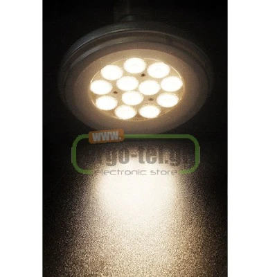 Λάμπα led AR111 12w 12v ac/dc δέσμης 38° 3000k θερμό λευκό φως 860 lumen επαγγελματικής χρήσης
