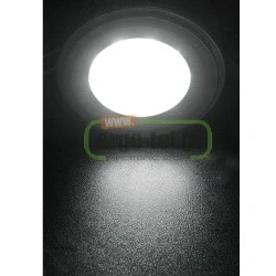 Λάμπα led AR111 GU10 12w 230vac δέσμης 36° 4000k ενδιάμεσο λευκό φως 870 lumen αλουμινίου ασημί