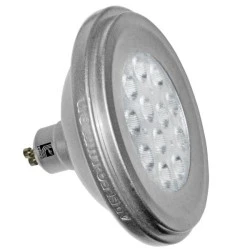 Λάμπα led AR111 GU10 12w 230vac δέσμης 24° ντιμαριζόμενη 6200k ψυχρό λευκό φως 880 lumen
