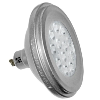 Λάμπα led AR111 GU10 12W δέσμης 24° 230VAC ντιμαριζόμενη 6200k ψυχρό λευκό φως 880 lumen