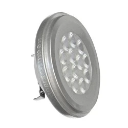 Λάμπα led AR111 12W 12V AC/DC δέσμης 24° ντιμαριζόμενη 4000k ενδιάμεσο λευκό φως 870 lumen