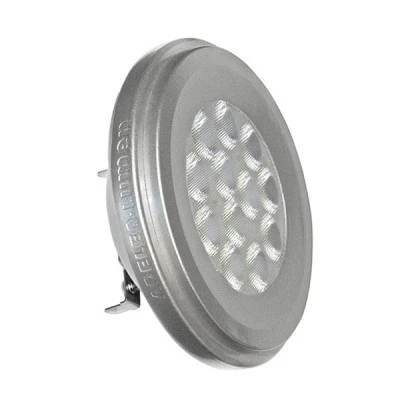 Λάμπα led AR111 12W 12V AC/DC δέσμης 24° ντιμαριζόμενη 4000k ενδιάμεσο λευκό φως 870 lumen