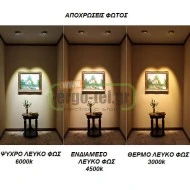 Λάμπα led A60 αχλάδι B22 8W 230V 4000k ενδιάμεσο λευκό φως 660 lumen με λευκό σώμα ματ κάλυμμα
