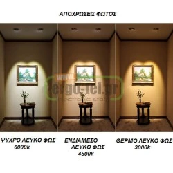 Λάμπα led A60 αχλάδι B22 8W 230V 4000k ενδιάμεσο λευκό φως 660 lumen με λευκό σώμα ματ κάλυμμα