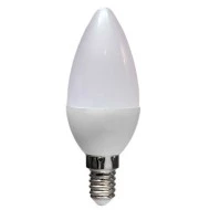 Λάμπα led κεράκι Ε14 6W 230V ντιμαριζόμενη 3000k θερμό λευκό φως 510lumen γωνία θέασης 270°