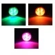 Λάμπα led E14 0.8W 230V RGB αυτόματης εναλλαγής χρωμάτων με κάλυμμα διαμέτρου Ø50mm