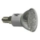 Λάμπα led E14 0.8W 230V RGB αυτόματης εναλλαγής χρωμάτων με κάλυμμα διαμέτρου Ø50mm