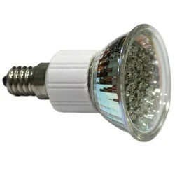Λάμπα led E14 1,9W 230V 3000k θερμό λευκό φως 85 lumen με κάλυμμα διαμέτρου Ø50mm