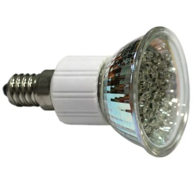 Λάμπα led E14 1,9W 230V 6000k ψυχρό λευκό φως 90 lumen με κάλυμμα διαμέτρου Ø50mm Λάμπα led E14 1,9W 230V 6000k ψυχρό λευκό φως 90 lumen με κάλυμμα διαμέτρου Ø50mm