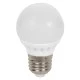 Λάμπα led σφαιρική Φ45 Ε27 6W 230V 6000k ψυχρό λευκό φως 480lumen γωνία θέασης 270°
