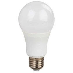 Λάμπα led A60 αχλάδι E27 10W 230V 3000k θερμό λευκό φως δέσμης 240° 860 lumen 30000h