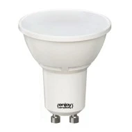 Λάμπα led GU10 Φ50mm 3W 230V 4000k ενδιάμεσο λευκό φως 260 lumen δέσμης 100° 15000h