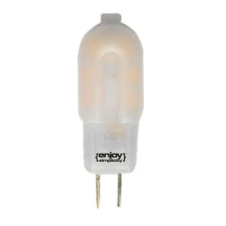 Λάμπα led G4 πλαστική 2,5W 12VAC/DC 3000k θερμό λευκό φως δέσμης 360° 160 lumen