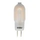 Λάμπα led G4 πλαστική 2,5W 12VAC/DC 3000k θερμό λευκό φως δέσμης 360° 160 lumen Λάμπα led G4 πλαστική 2,5W 12VAC/DC 3000k θερμό λευκό φως δέσμης 360° 160 lumen