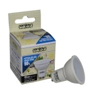 Λάμπα led GU10 Ø50mm 3.1W 230V 6500k ψυχρό λευκό φως 290lumen δέσμης 110° 15000h