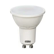 Λάμπα led GU10 Φ50mm 6.6W 230V ντιμαριζόμενη 2700k θερμό λευκό φως 110° 650lm