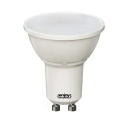 Λάμπα led GU10 Φ50mm 6W 230V ντιμαριζόμενη 6500k ψυχρό λευκό φως 110° 640lm